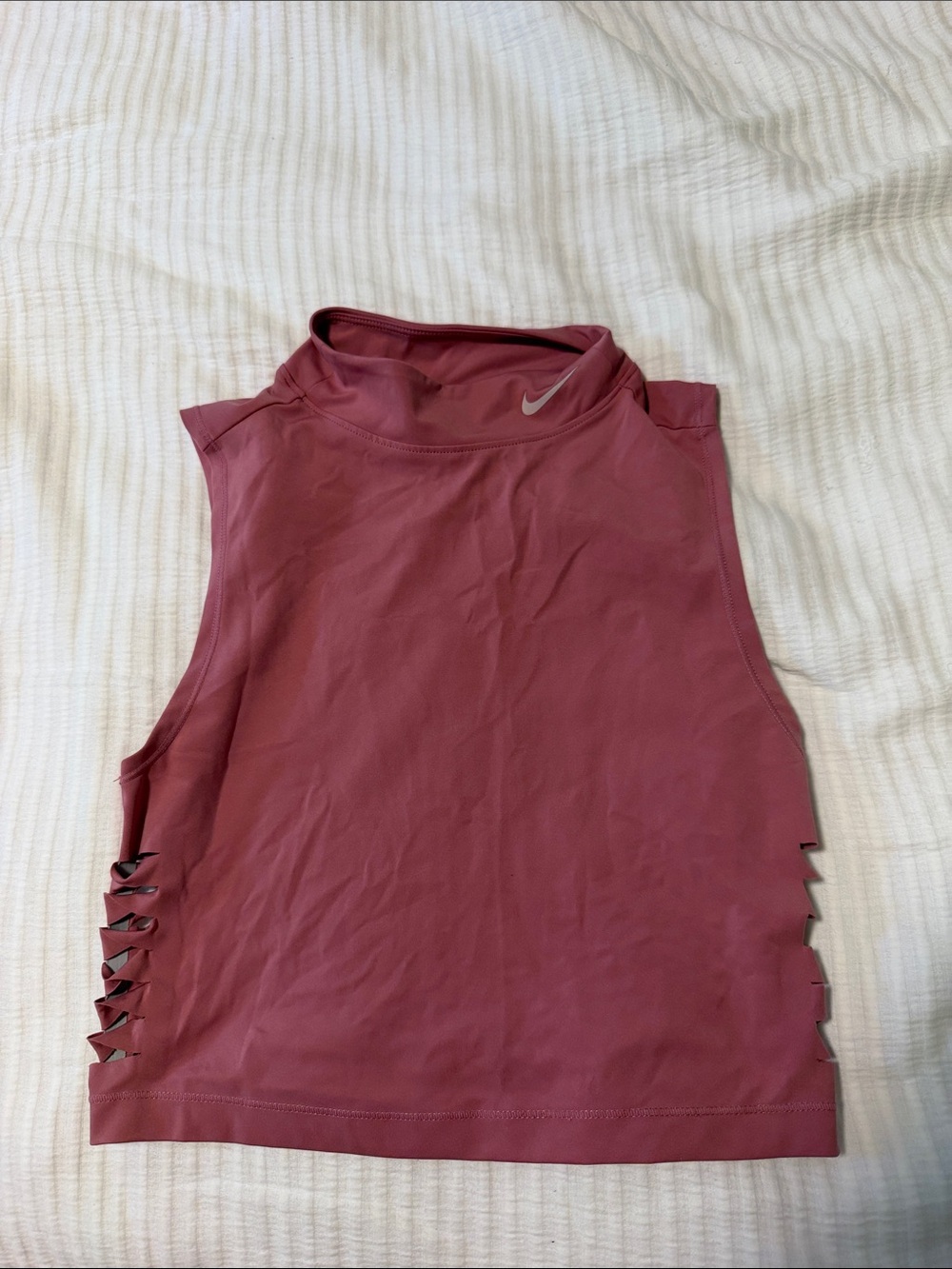 Nike Women's Dusty Rose Sleeveless High-Neck Tank